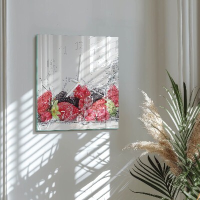 Orologio quadrato Frutta
