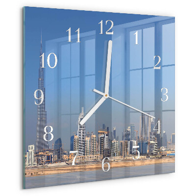 Orologio quadrato Dubai Horizon