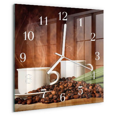 Orologio quadrato Tazze da caffè