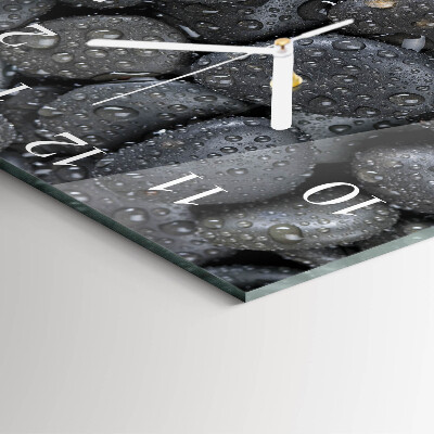Orologio quadrato Pietre Acqua