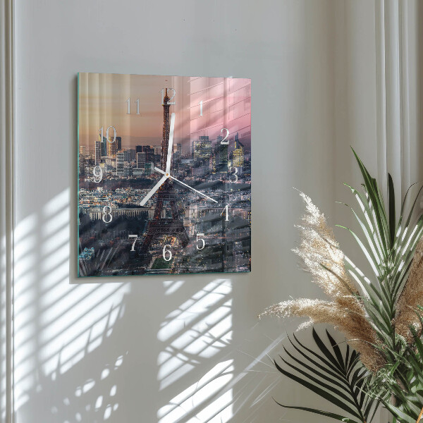 Orologio quadrato Torre Eiffel Parigi