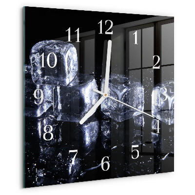 Orologio quadrato cubetti di ghiaccio