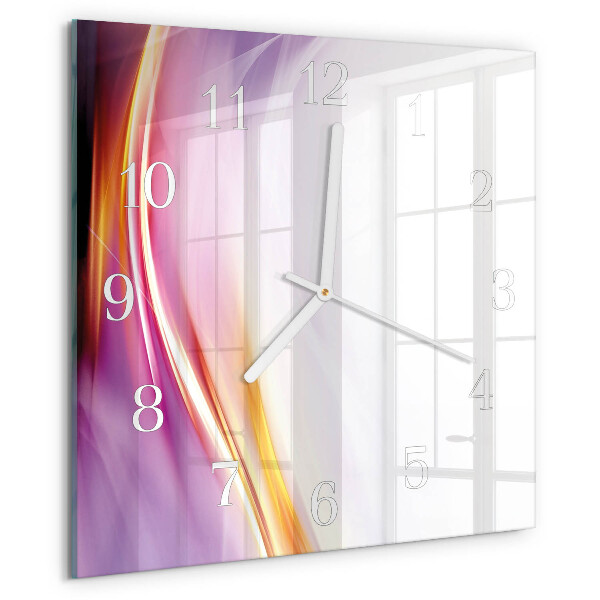 Orologio quadrato Astrazione