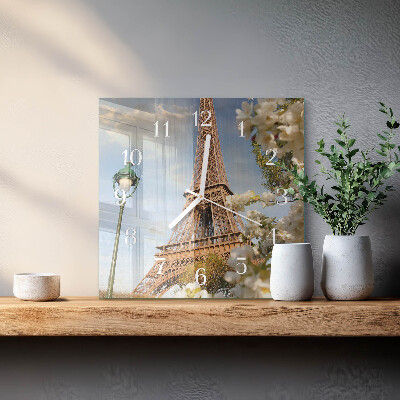 Orologio quadrato Torre Eiffel Parigi