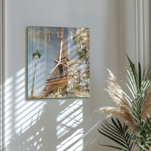 Orologio quadrato Torre Eiffel Parigi