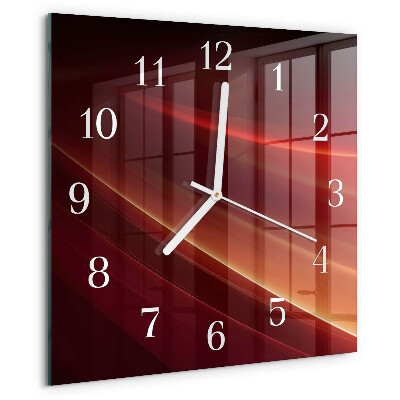 Orologio quadrato Astrazione
