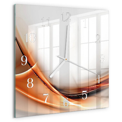 Orologio quadrato Astrazione