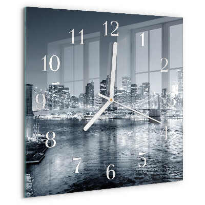 Orologio quadrato Notte dell'orizzonte