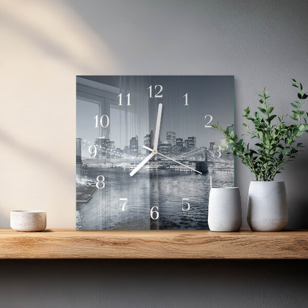 Orologio quadrato Notte dell'orizzonte