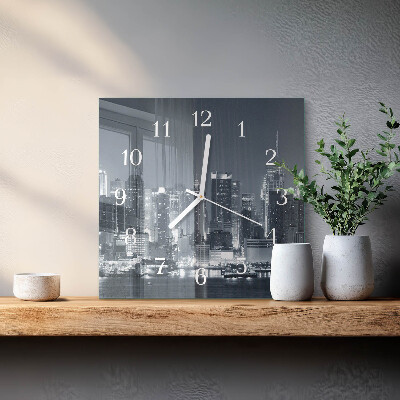 Orologio quadrato Notte dell'orizzonte