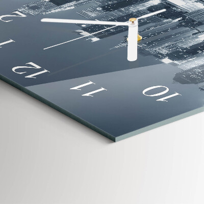 Orologio quadrato Notte dell'orizzonte