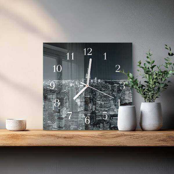 Orologio quadrato Notte dell'orizzonte