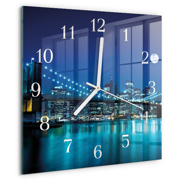 Orologio quadrato Notte dell'orizzonte