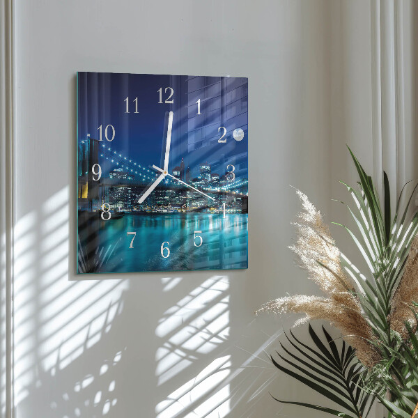 Orologio quadrato Notte dell'orizzonte
