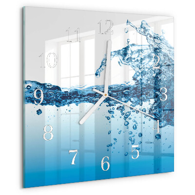Orologio quadrato Acqua