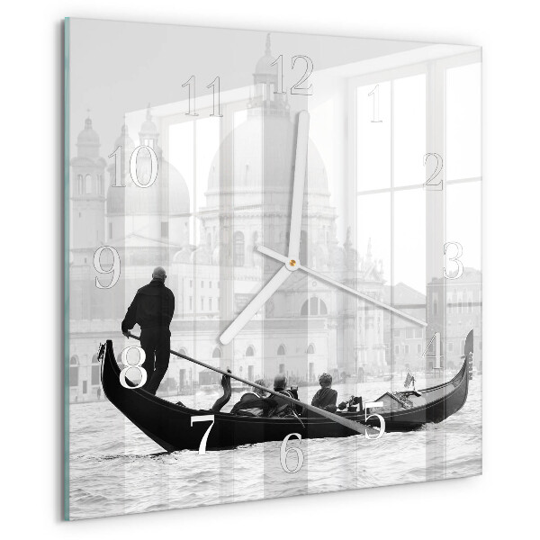 Orologio quadrato La barca veneziana