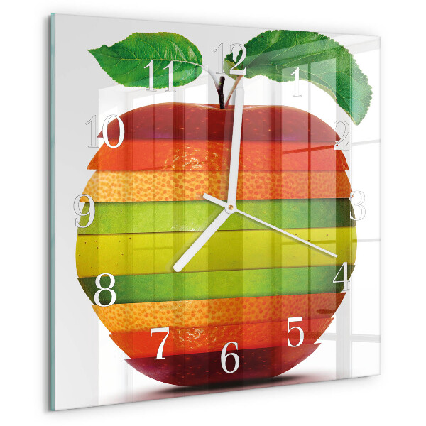 Orologio quadrato Mela