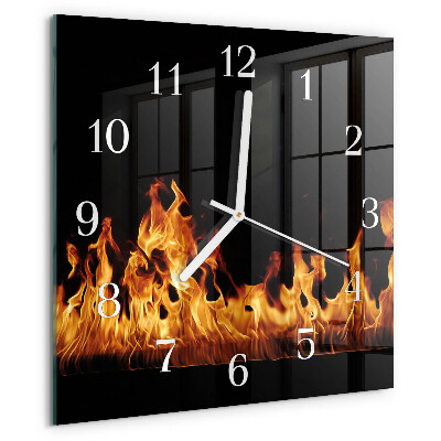 Orologio quadrato Fuoco
