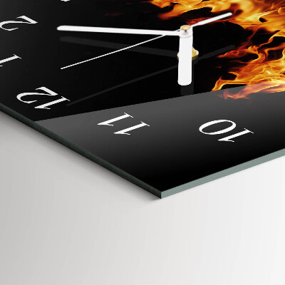 Orologio quadrato Fuoco