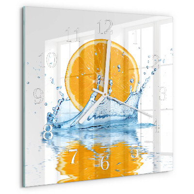 Orologio quadrato Acqua d'arancia