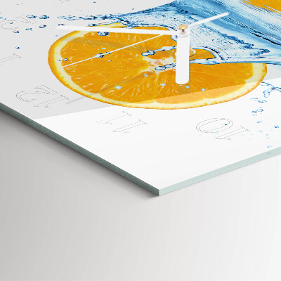 Orologio quadrato Acqua d'arancia