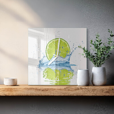 Orologio quadrato Acqua di calce