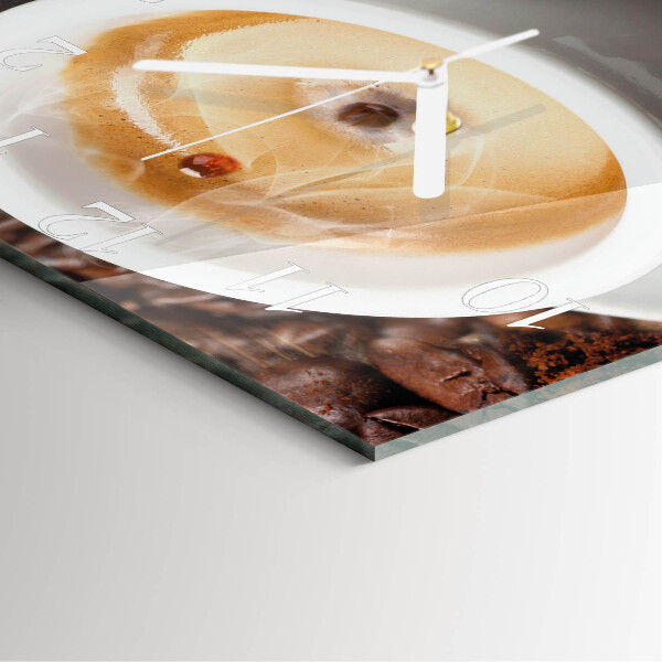 Orologio quadrato Tazza di caffè