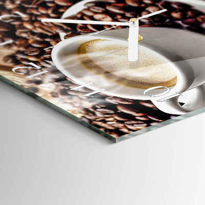 Orologio quadrato Tazza di caffè
