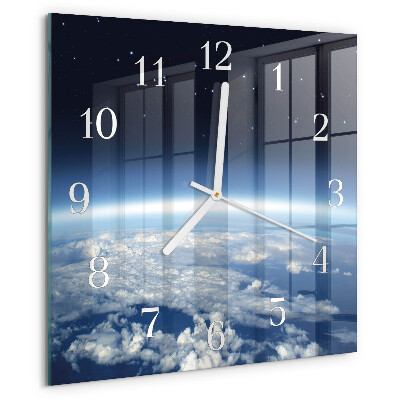 Orologio quadrato L'universo della Terra