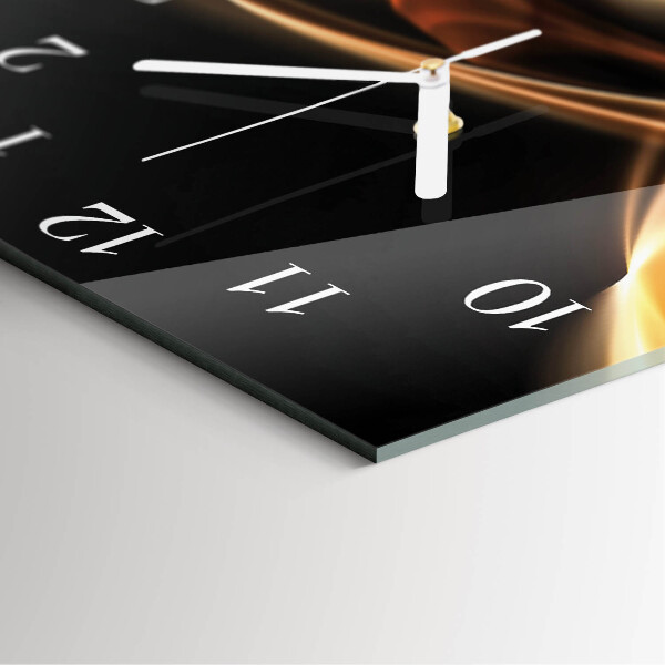 Orologio quadrato Linee astratte