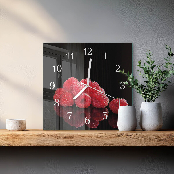 Orologio quadrato Lamponi