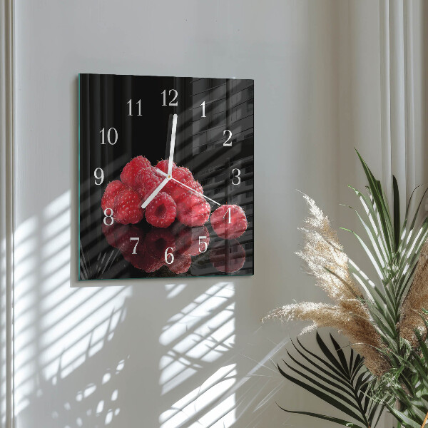 Orologio quadrato Lamponi