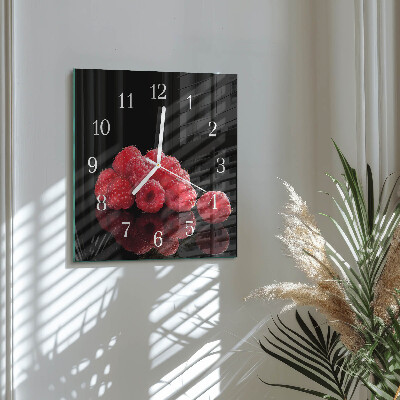 Orologio quadrato Lamponi