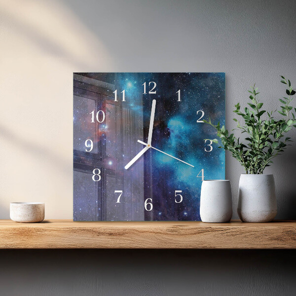 Orologio quadrato Cielo stellato