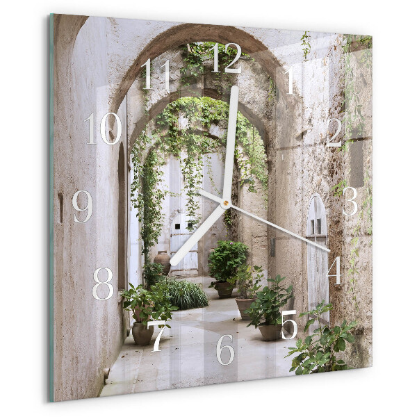 Orologio quadrato Piante da viale