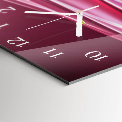 Orologio quadrato Linee astratte