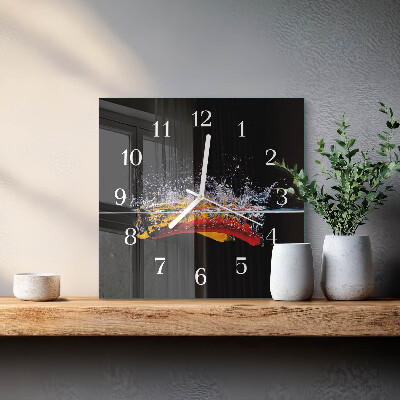 Orologio quadrato peperoncini