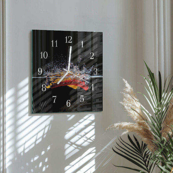 Orologio quadrato peperoncini