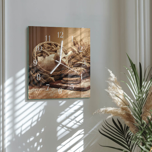 Orologio quadrato Pane