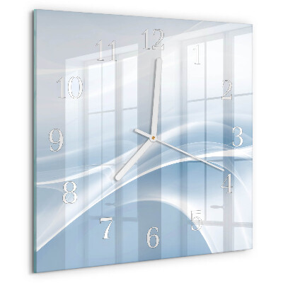 Orologio quadrato Linee astratte