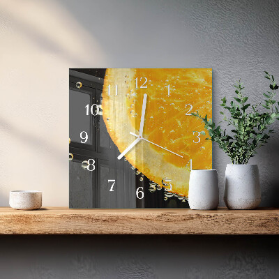 Orologio quadrato Citrico