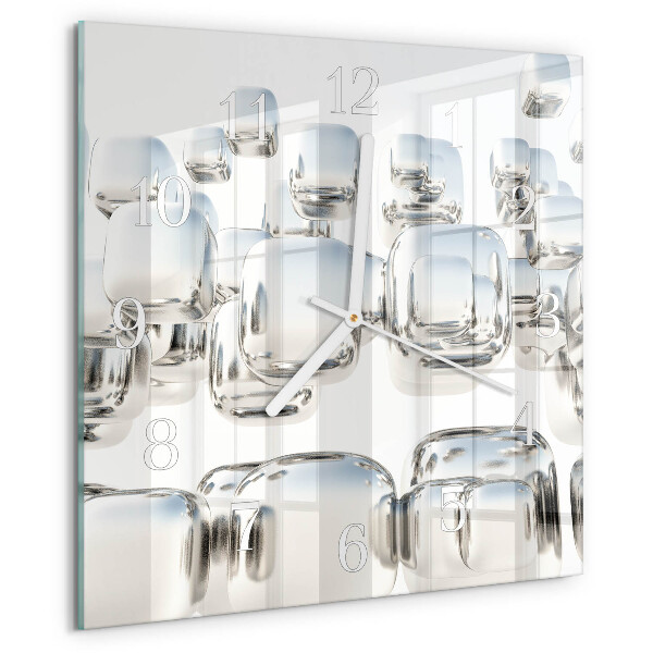 Orologio quadrato cubo 3D