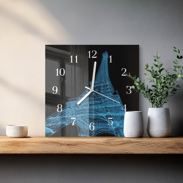 Orologio quadrato Torre Eiffel Parigi