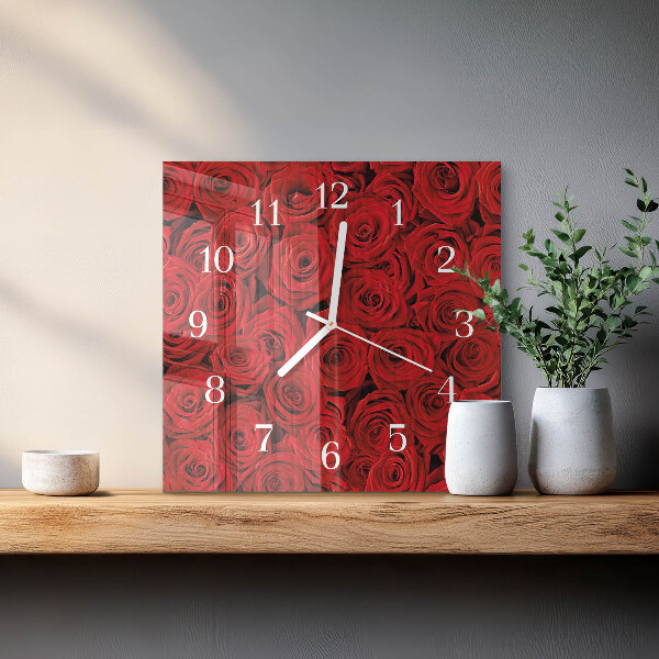 Orologio quadrato Rose