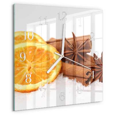Orologio quadrato Limone e vaniglia