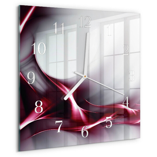 Orologio quadrato Astrazione