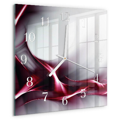 Orologio quadrato Astrazione