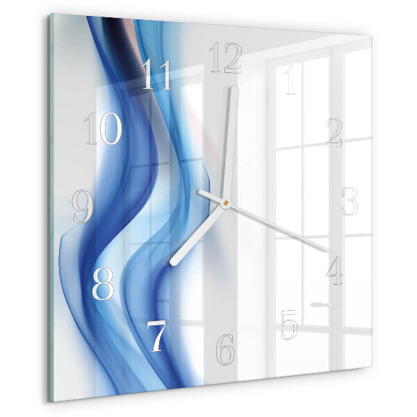 Orologio quadrato Fumo astratto