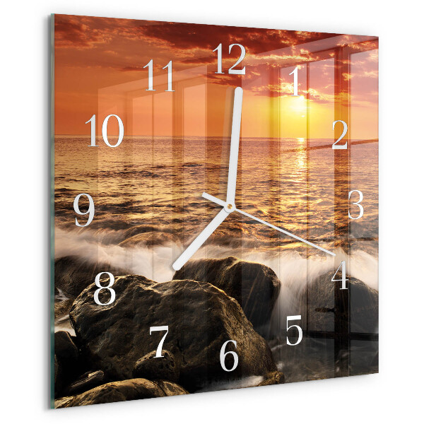 Orologio quadrato Tramonto
