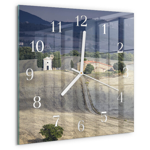 Orologio quadrato Paesaggio